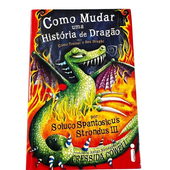 Como Mudar Uma Historia De Dragao Book Soluco Spantosicus Strondus Train Dragon - Picture 1 of 10